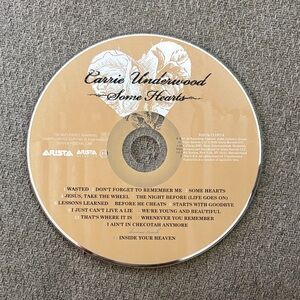 Carrie Underwood 'Some Hearts' CD